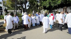 نقابات الصحة بالوادي تضرب تضامنا مع المرضى!