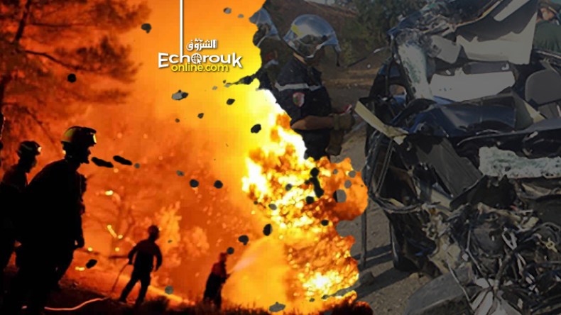 صيف أسود بسبب حرائق الغابات وحوادث المرور