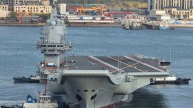 الصين تدشن أول حاملة طائرات صنعت محلياً