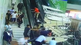 انهيار مفاجئ في مركز سياحي شمال الصين