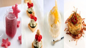 سموتي البطيخ الأحمر- مثلجات الأناناس- Tortilla Espagnole- الأفوكادو بالجبن الطازج