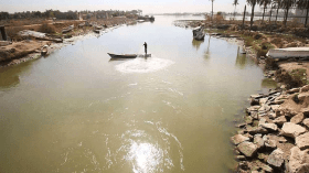 إيران تقطع المياه عن العراق