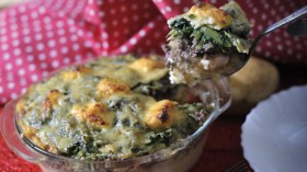 غراتان السلق والبطاطا