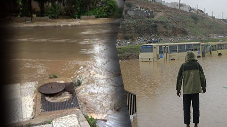 برد بحجم البيضة في تبسة.. وفقدان شيخ في فيضان بإليزي