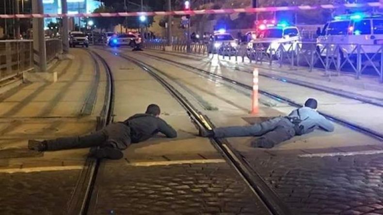 فيديو يظهر إطلاق قوات الاحتلال النار على فلسطينية