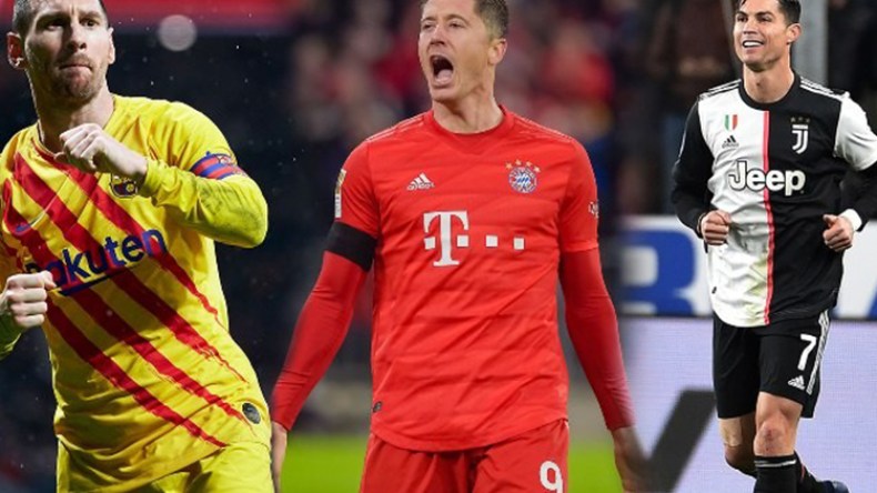 ليفاندوفسكي الأوفر حظا من كريستيانو وميسي