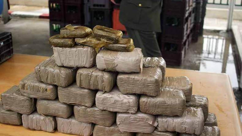 درك العاصمة يحجز أزيد من 8 كلغ من الكيف المعالج