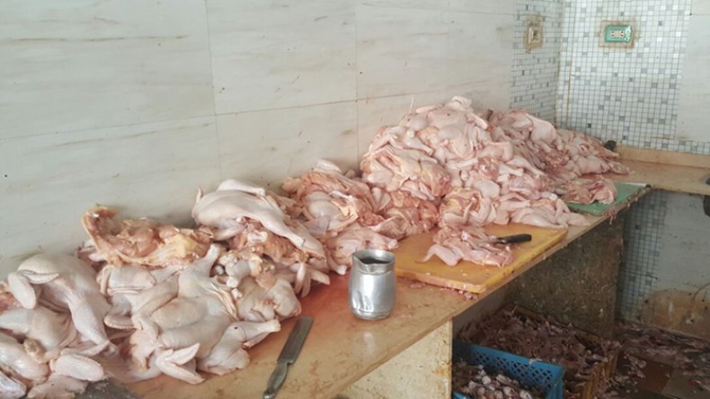 حجز أربعة قناطير من اللحوم البيضاء الفاسدة بالمسيلة