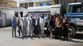 المجلس الوطني للصحفيين الجزائريين يطلق حملة تعقيم لأماكن عمل الصحفيين