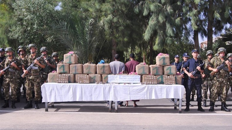 إحباط محاولة إغراق الجزائر بـ5 قناطير من الكيف