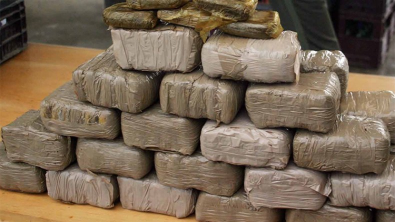 حجز 5 قناطير من المخدرات المغربية