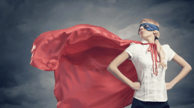 المرأة الخارقة!