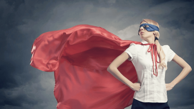 المرأة الخارقة!