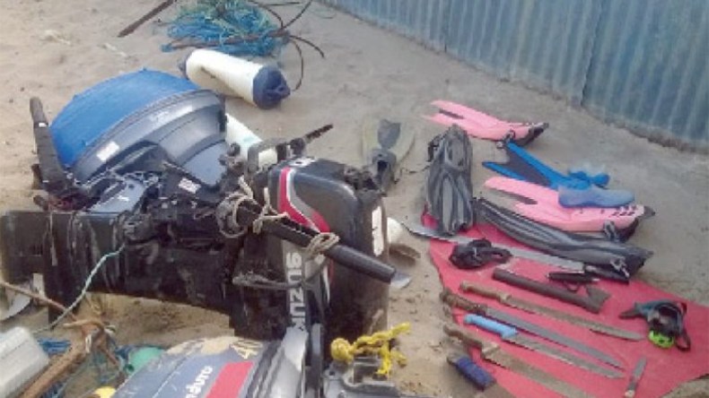 حجز عتاد يستخدم لنهب المرجان بعنابة