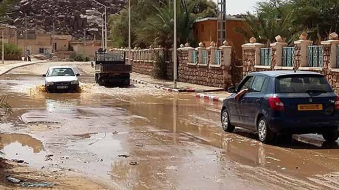 الأمطار تفضح هشاشة البنية التحتية في عدة بلديات بالمسيلة
