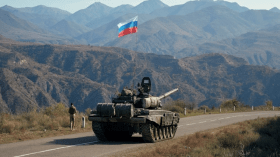 قوات حفظ السلام الروسية في طريقها إلى قره باغ