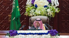 الملك سلمان يتجنب الحديث عن قضية خاشقجي