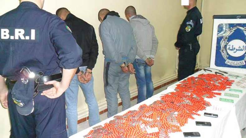 الإطاحة بعصابة المهلوسات بالقليعة في تيبازة