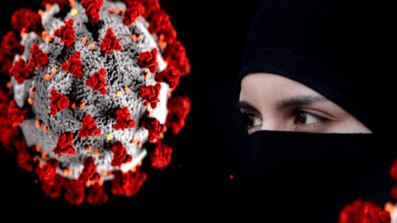 كورونا يكره النقاب!