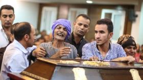 غضب بين أهالي ضحايا حافلة الأقباط في مصر