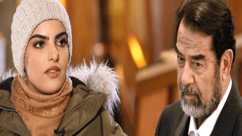 طرد عارضة ومذيعة سعودية من قناة كويتية بسبب صدام حسين