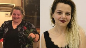 هكذا نجحت هذه السيدة في خسارة نصف وزنها؟