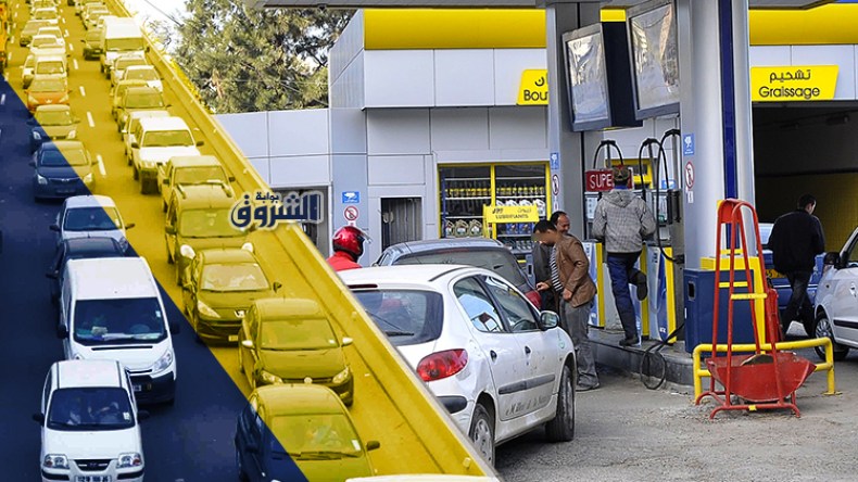 الجزائريون استهلكوا نصف مليار دولار وقود خلال 90 يوما!