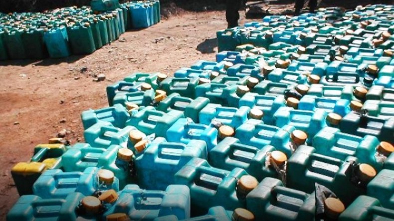 حجز 7000 لتر من الوقود بتمنراست كانت معدة للتهريب