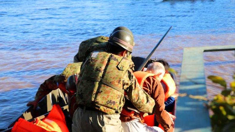 ارتفاع قتلى إعصار اليابان إلى 66 (فيديو)