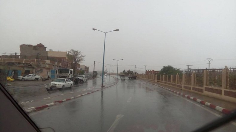 أمطار رعدية على ايليزي وتمنراست