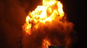 انفجار بمستودع أسلحة للجيش الأردني