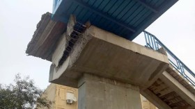 انهيار ممرّ علوي “منجز حديثا” يثير الرعب بمستغانم