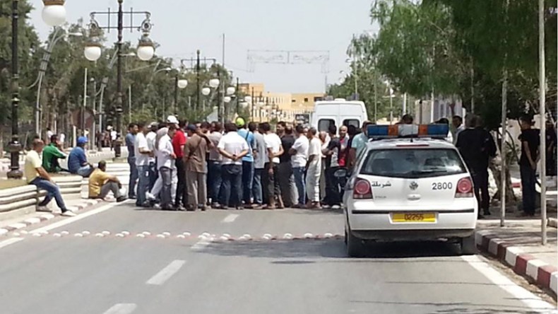 70 عائلة بسيدي عباد بتسالة المرجة بالعاصمة تحتج للمطالبة بالترحيل