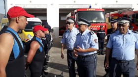 الحماية المدنية تطلق حملة توعية من خطر الفياضانات والأمطار