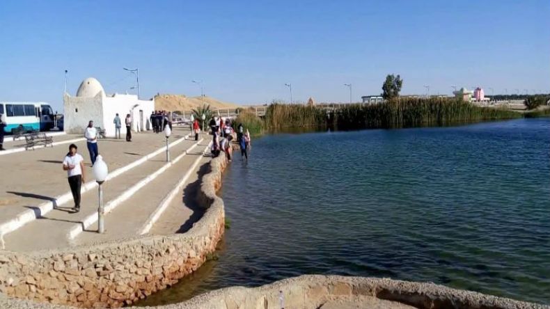 بحيرة “البحور” بتماسين في ورقلة.. لوحة فنية رائعة في حاجة إلى مزيد من الاهتمام