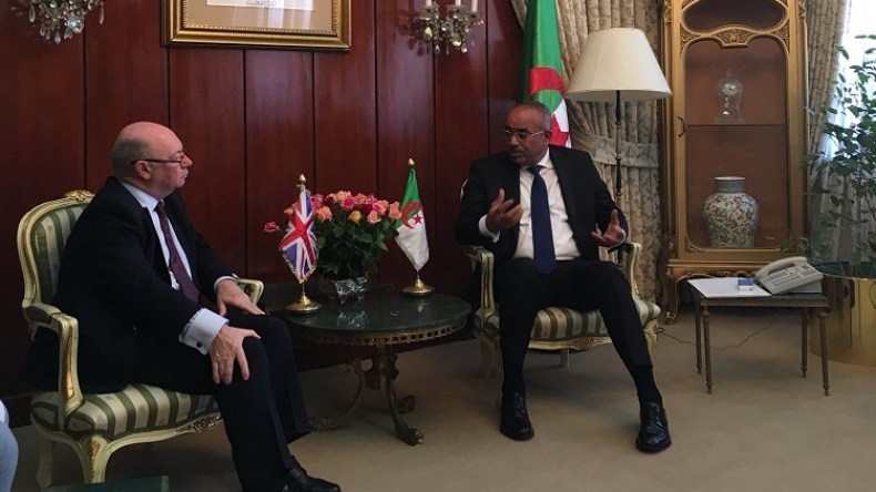 أليستر: تعاون أمني قوي يربط الجزائر وبريطانيا