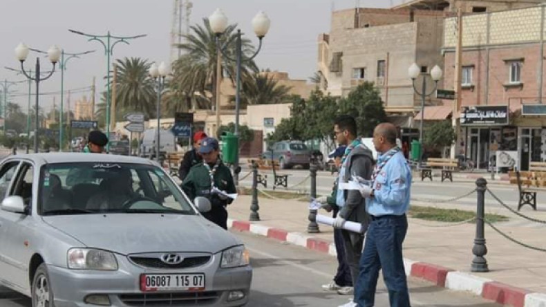 الكشافة الإسلامية ببسكرة تحول مراكزها للخدمة العامة