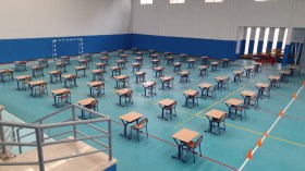 مطالب باستغلال المدرجات وقاعات الرياضة لامتحانات البكالوريا