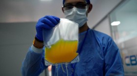 آمال بفاعلية علاج البلازما لكوفيد-19