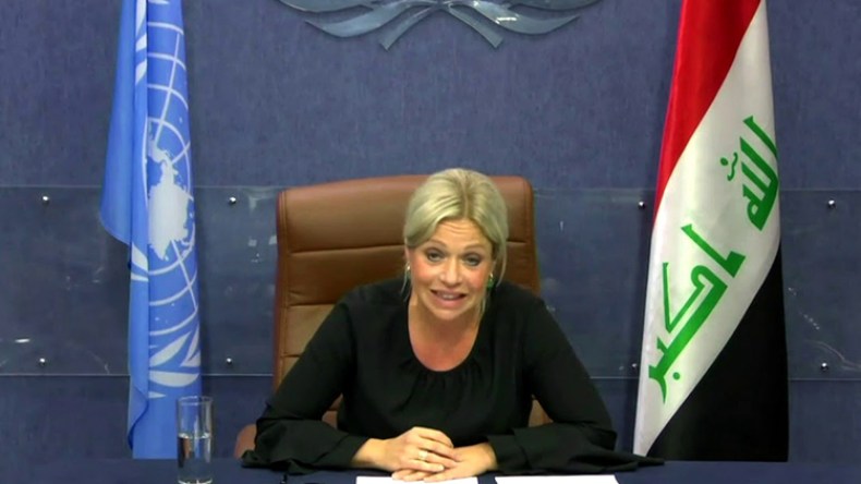 بلاسخارت: “إرهاب” الأمم المتحدة في بغداد