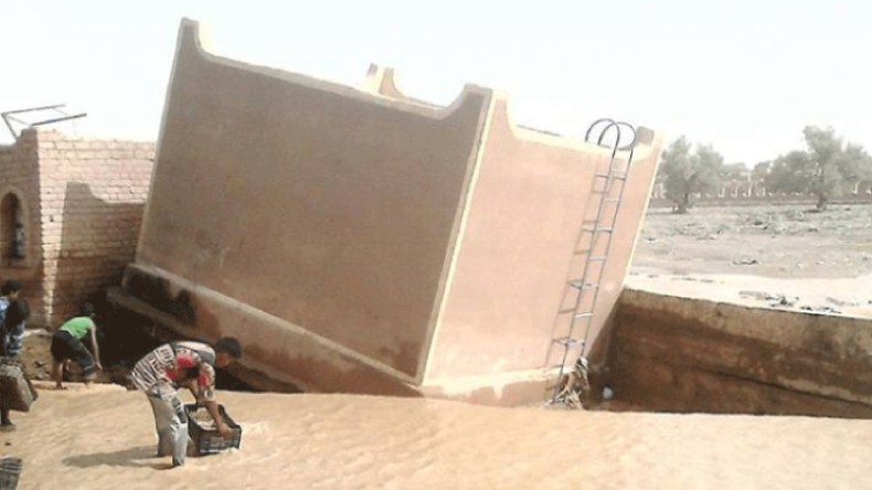 الشروع في هدم البنايات الواقعة على حواف الوديان بالعاصمة