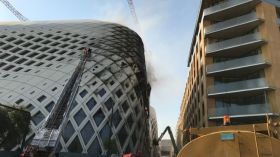 حريق آخر في مبنى شهير وسط بيروت