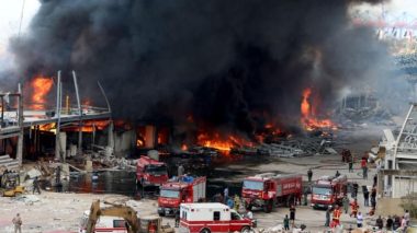 La cause préliminaire de l’incendie dans le port de Beyrouth évoquée par les autorités