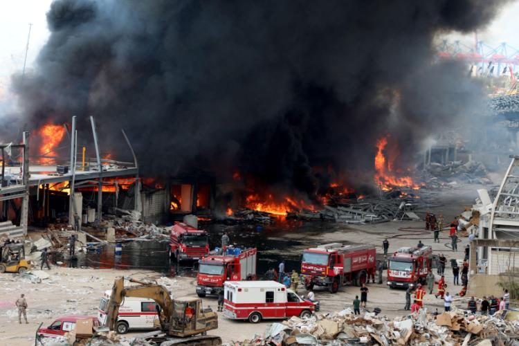 La cause préliminaire de l’incendie dans le port de Beyrouth évoquée par les autorités