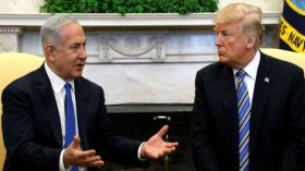 نتنياهو يدعو ترامب لدعم ولي العهد السعودي محمد بن سلمان