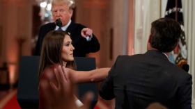 ترامب يهدد بترك المؤتمرات الصحفية