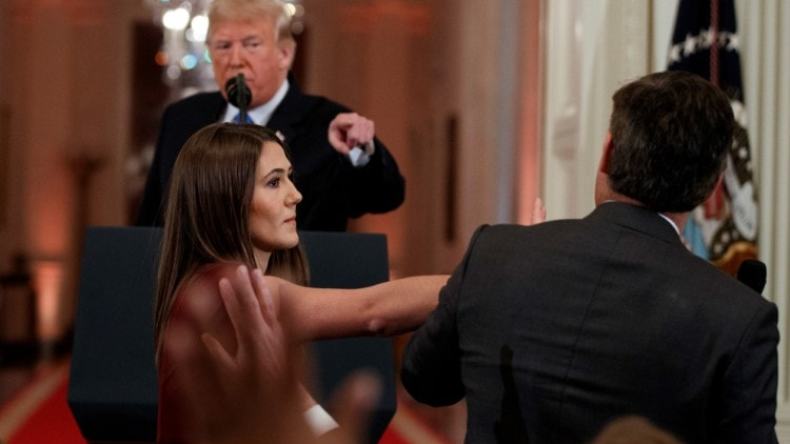 ترامب يهدد بترك المؤتمرات الصحفية