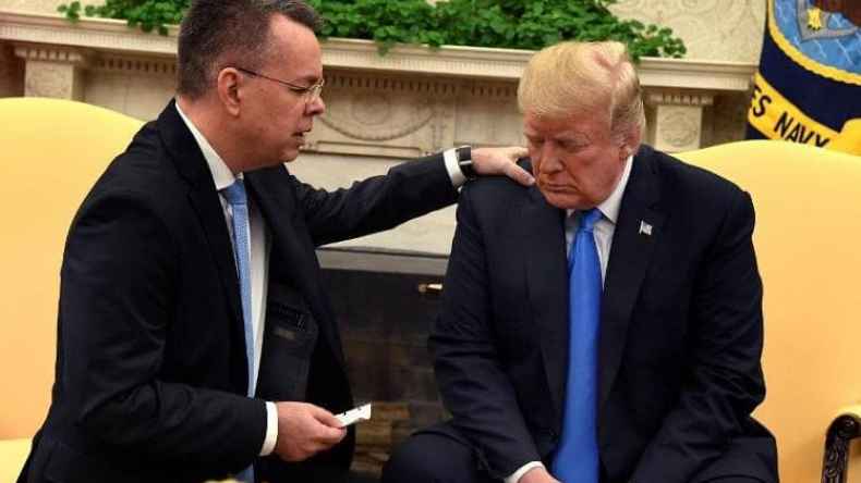 ترامب يشكر تركيا على إطلاق سراح القس برانسون