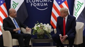 رئيس العراق بحث مع ترامب خفض القوات الأجنبية