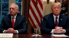 خطاب استقالة ماتيس تحد فريد لخطط ترامب